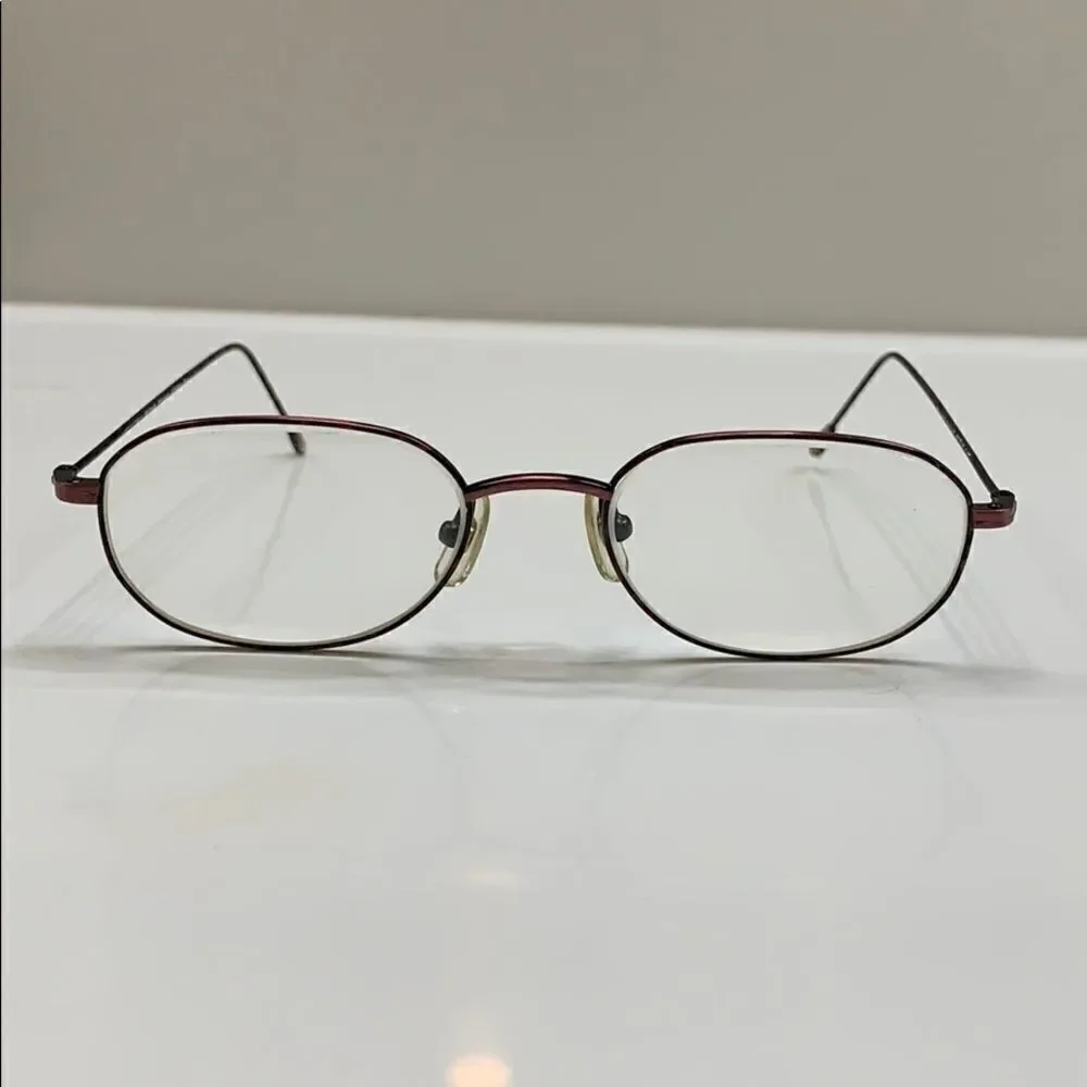 🌷Geoffrey Beene Eyeglass Frame Full Rim Burgundy